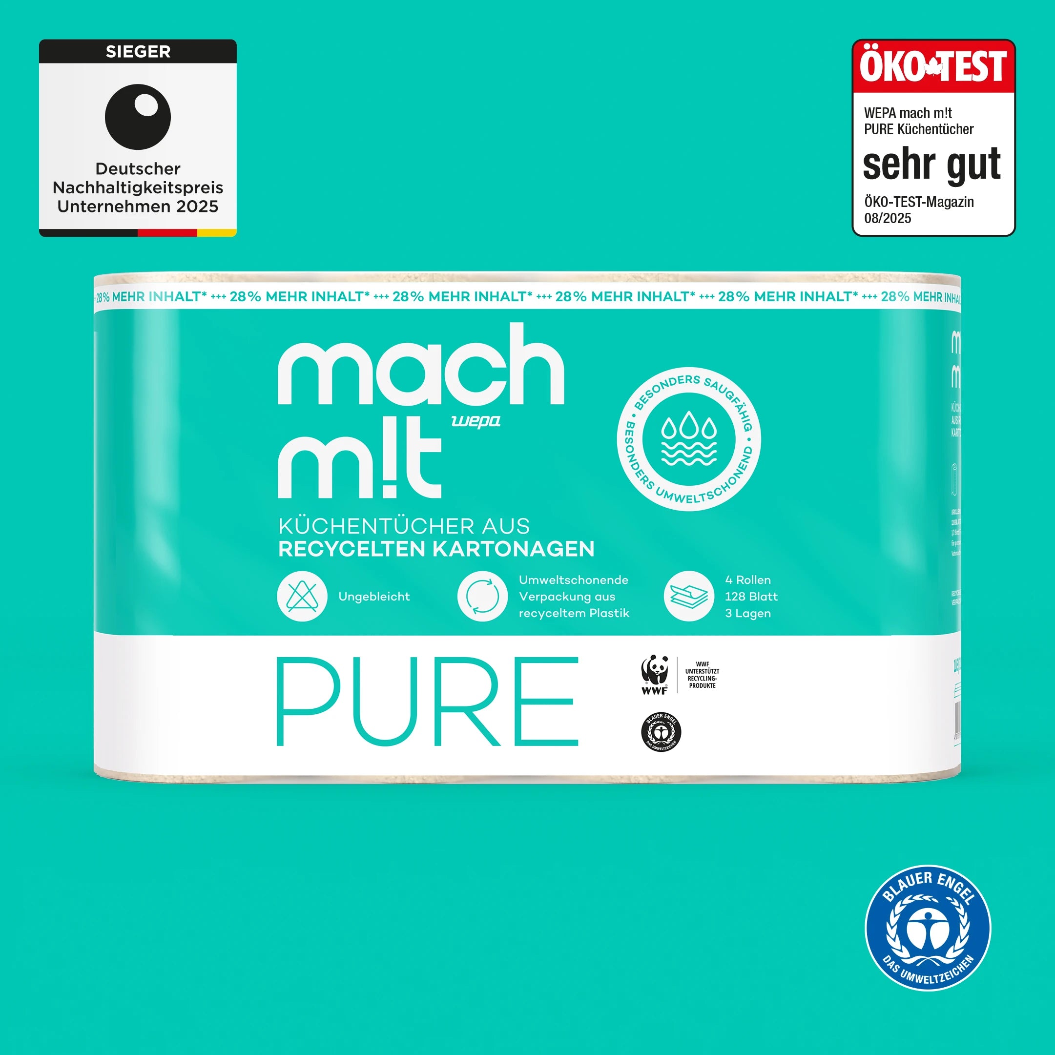 Saugstarke Küchentücher 3-lagig