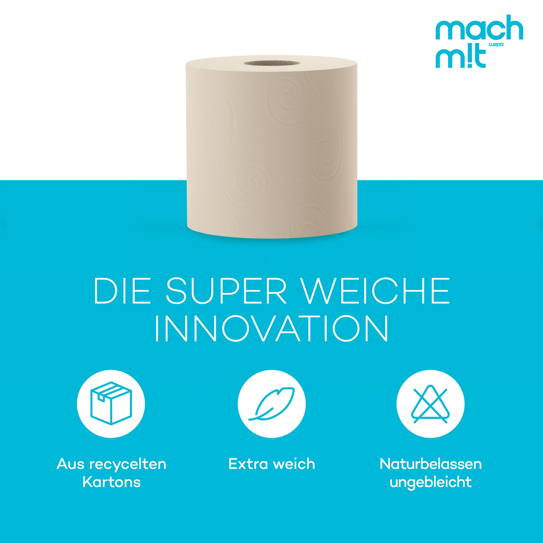PURE – Toilettenpapier 4-lagig