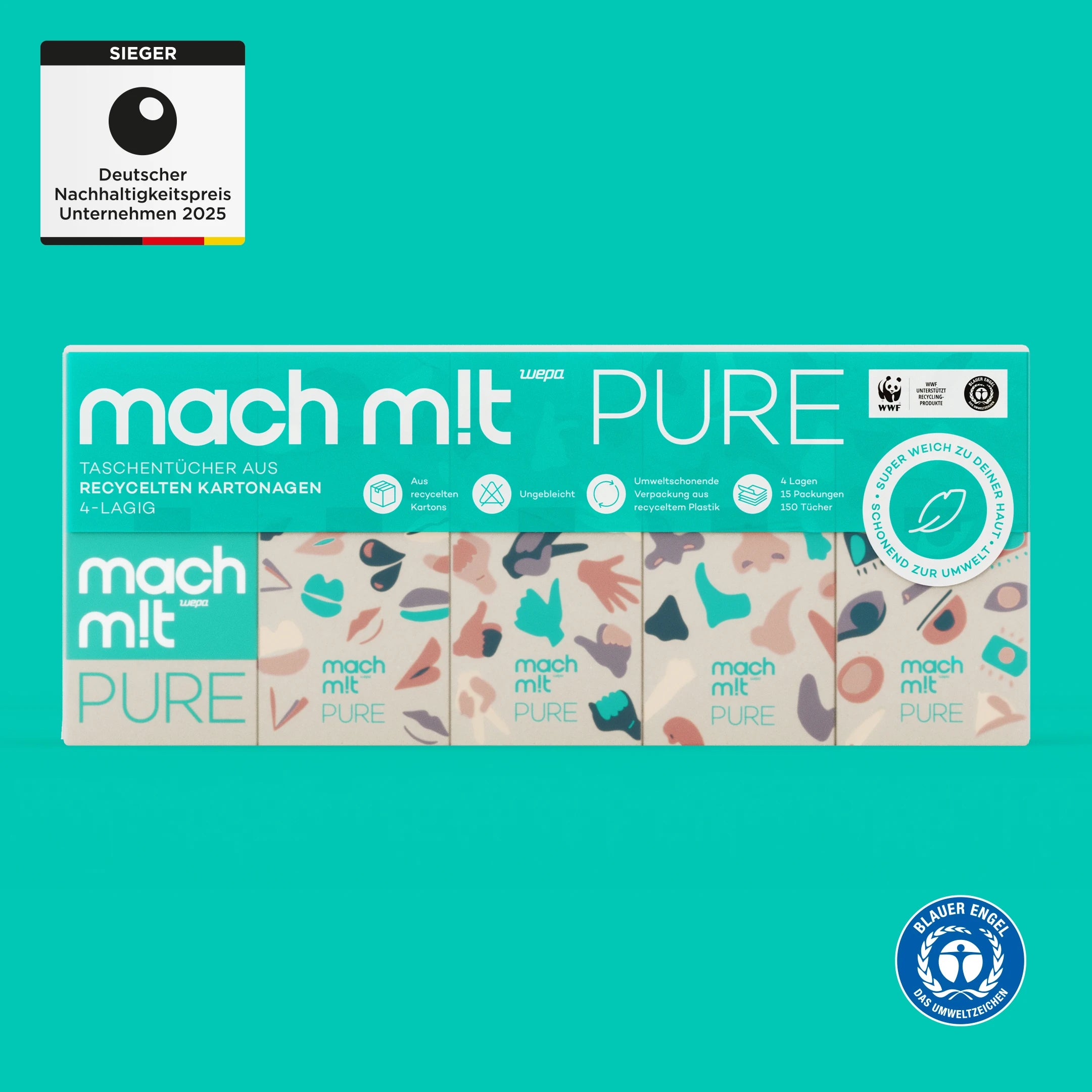 Supersanfte Taschentücher 4-lagig