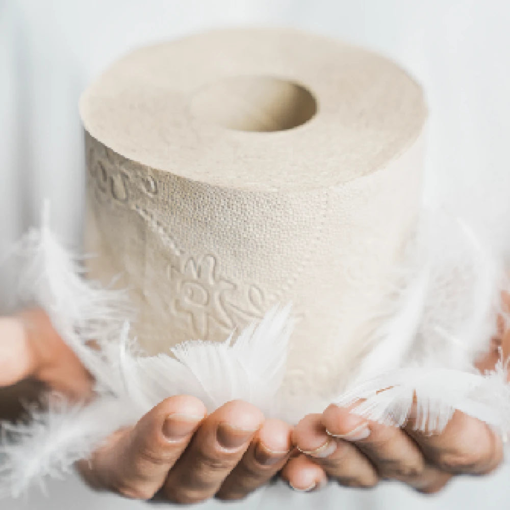 Kuschelweiches Toilettenpapier 4-lagig