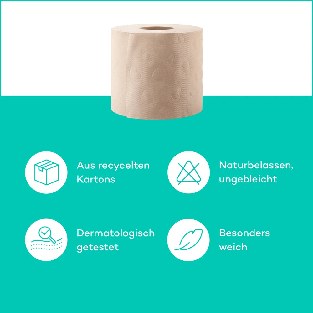 Superweiches Toilettenpapier 3-lagig